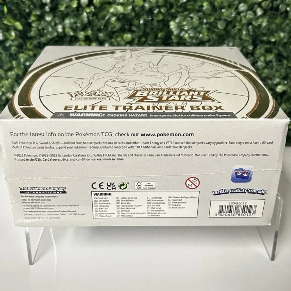 Pokemon TCG‎ SWSH Brilliant Stars Elite Trainer Box SEALED